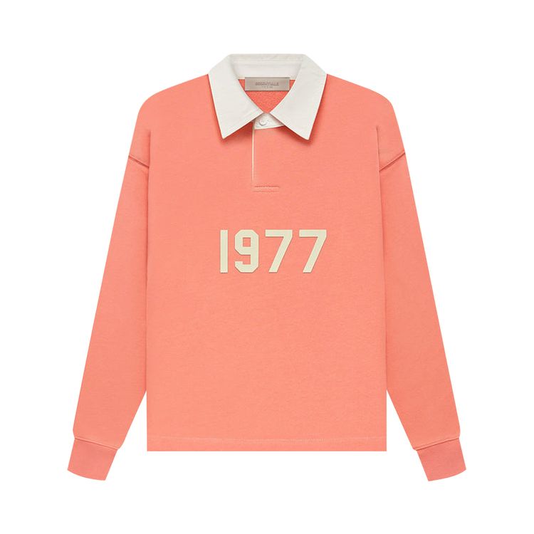 Fear of God Essentials Henley Rugby 'Coral'