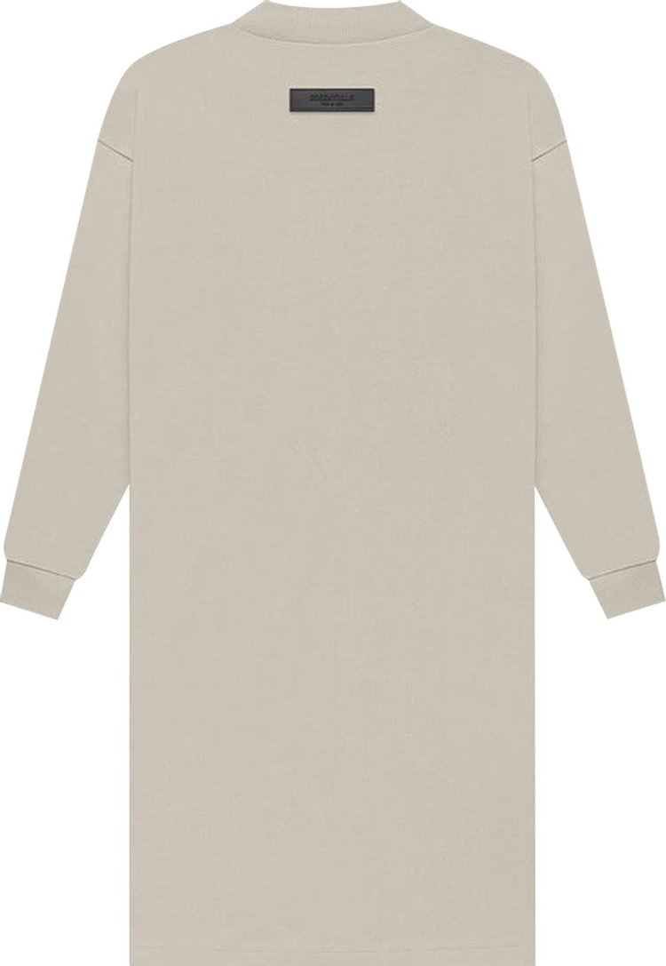 Fear of God Essentials Long Sleeve Tee Dress Smoke