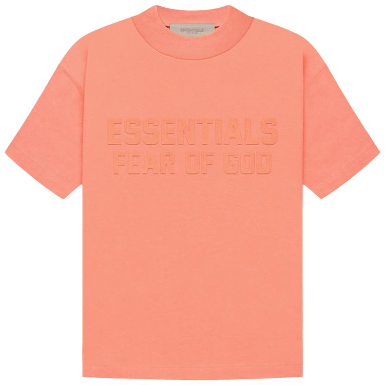 Fear of God Essentials Short Sleeve Tee Coral