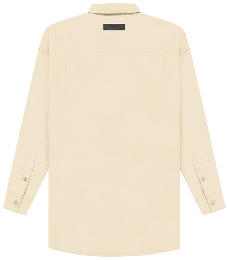 Fear of God Essentials Long Sleeve Oxford Egg Shell