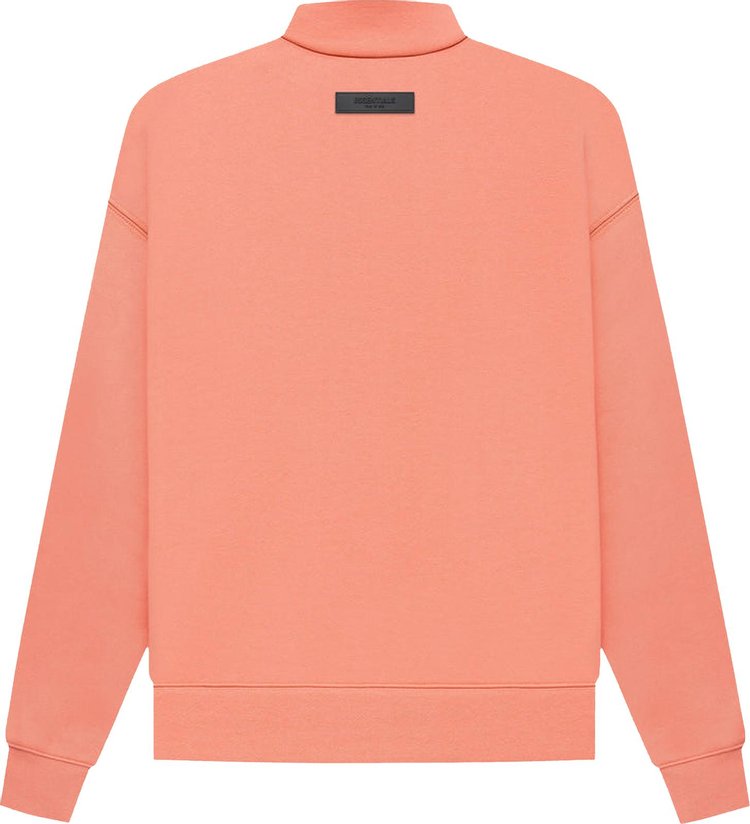 Fear of God Essentials Full Zip Jacket Coral