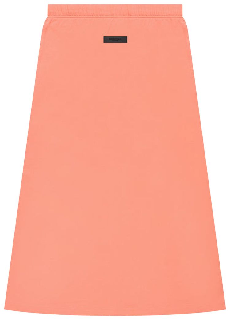 Fear of God Essentials Jersey Long Skirt Coral