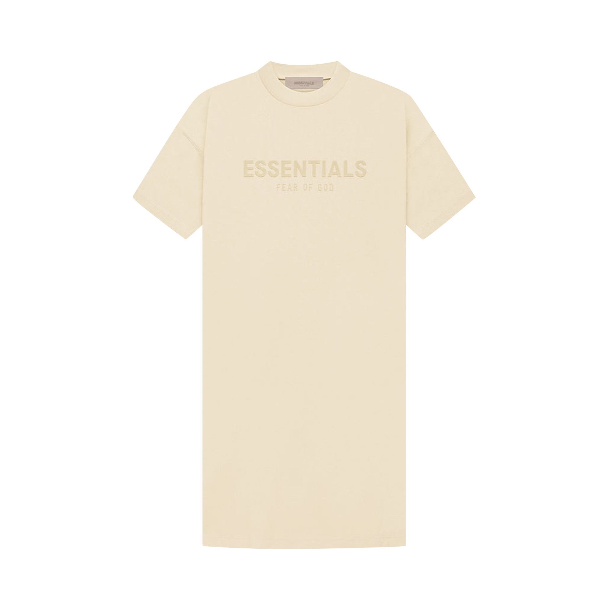 関税込*FEAR OF GOD ESSENTIALS*FW22 Tシャツ「エッグシェル」 Buy Fear of God Essentials Tee Dress 'Egg Shell