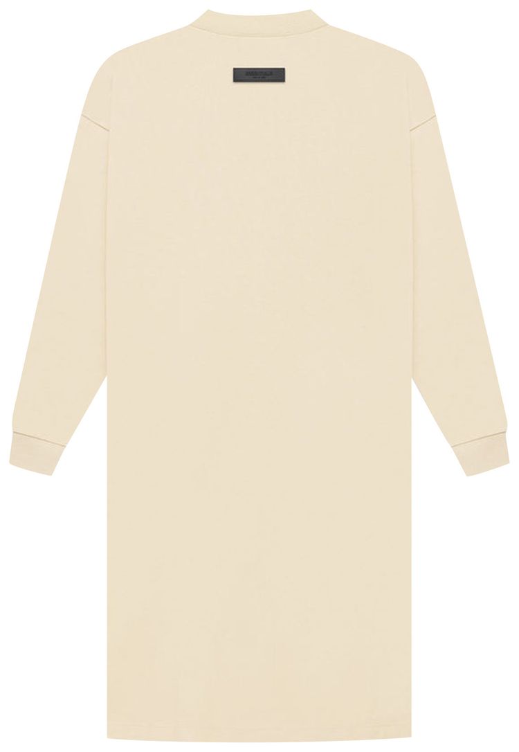 Fear of God Essentials Long Sleeve Tee Dress Egg Shell