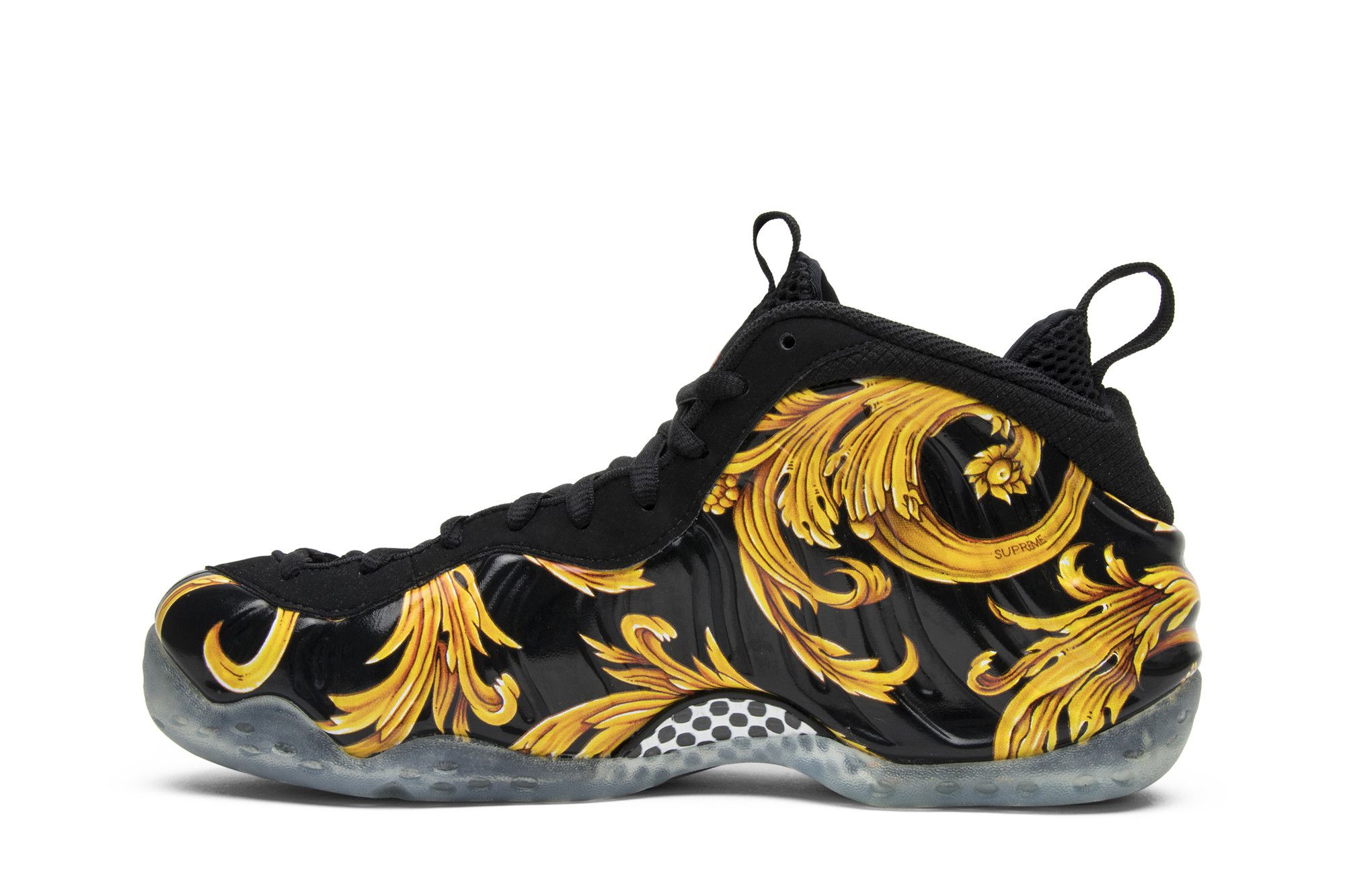 Buy Supreme x Air Foamposite One SP Black 652792 001 GOAT UK