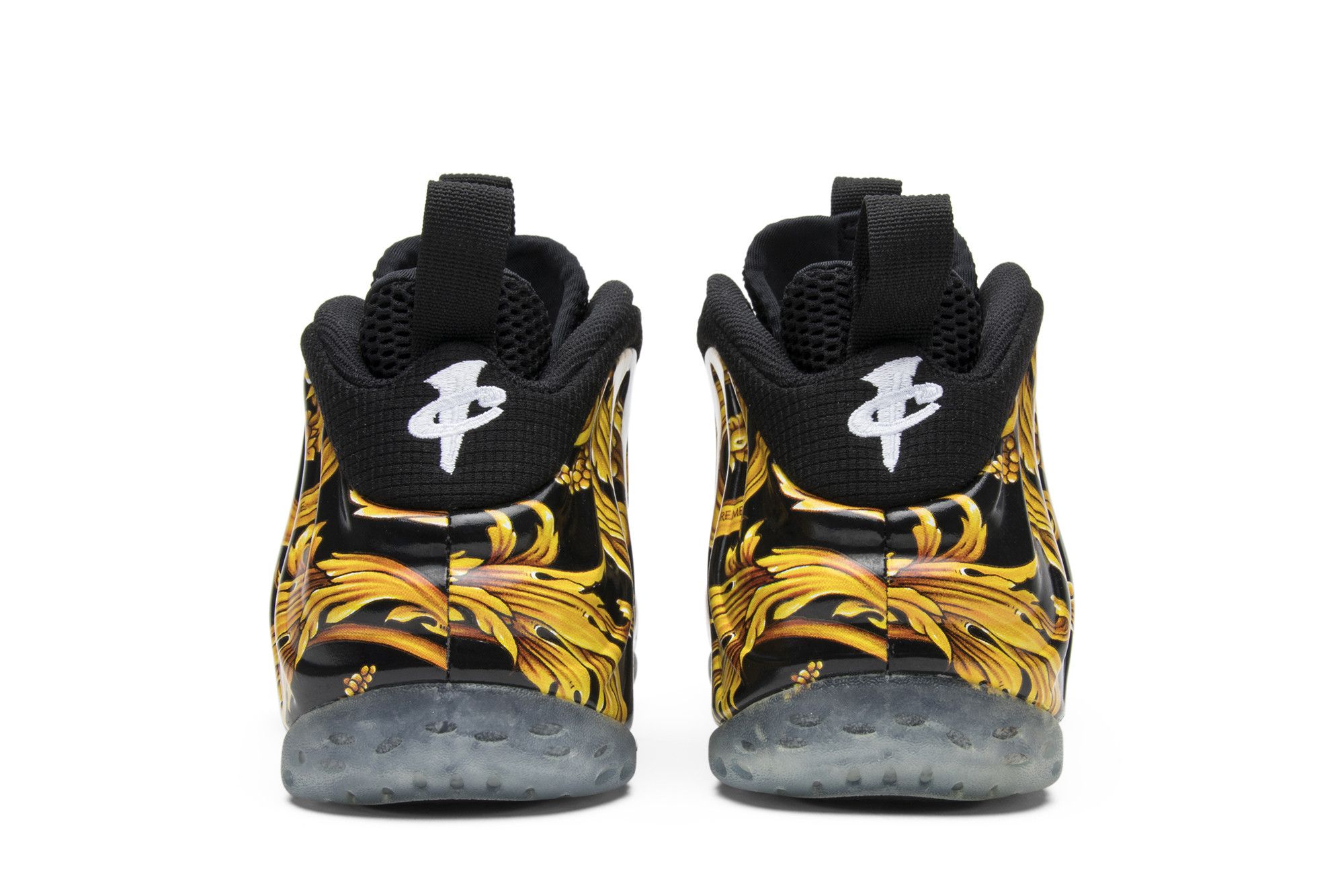 Size 10.0 Supreme x Air Foamposite One SP 'Black'