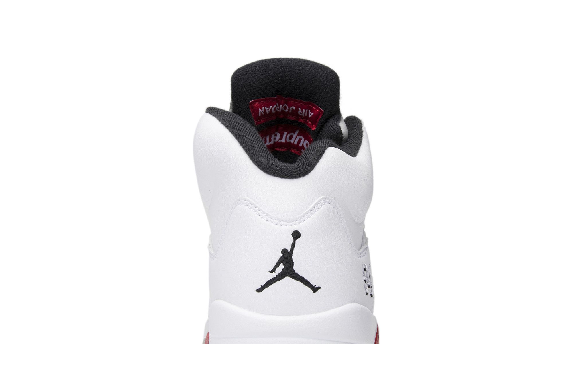 Buy Supreme x Air Jordan 5 Retro 'White' - 824371 101 | GOAT