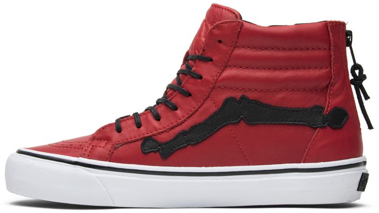 Blends x Vans Vault Sk8 Hi Zip LX Bones   Chili Pepper