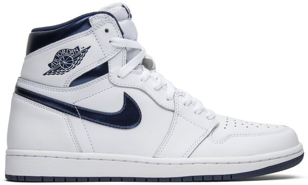 Jordan jordan 1 retro high og metallic navy