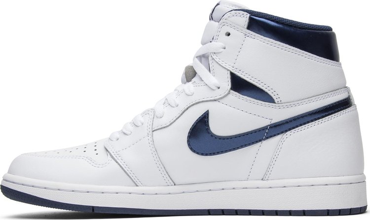 Air Jordan 1 Retro High OG Metallic Navy