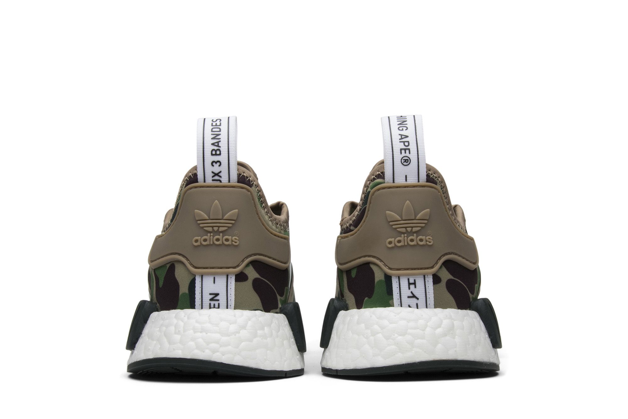 Buy A Bathing Ape x NMD R1 Olive Camo BA7326 GOAT