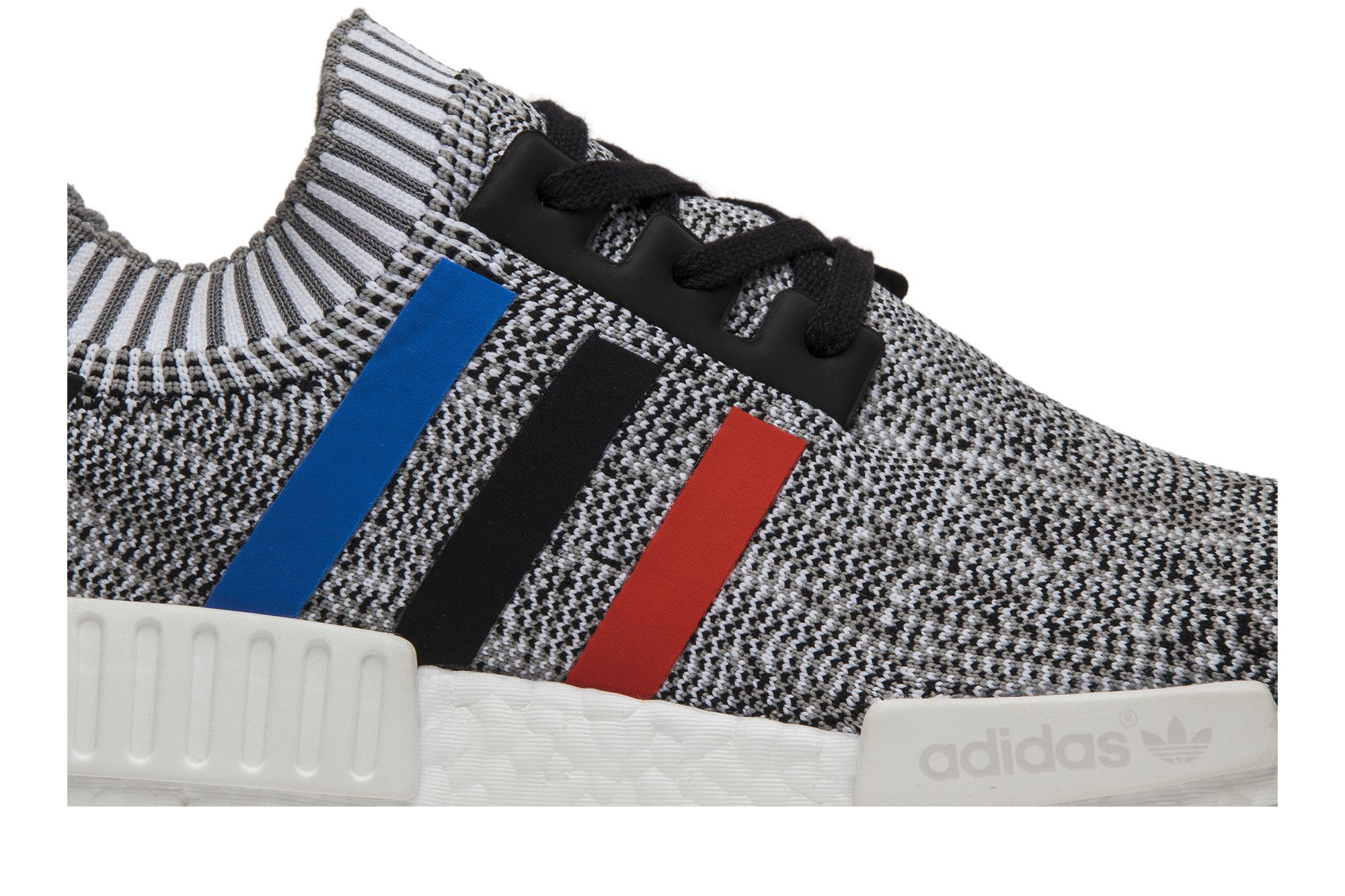 Size 4.5 NMD R1 Primeknit Tri Color