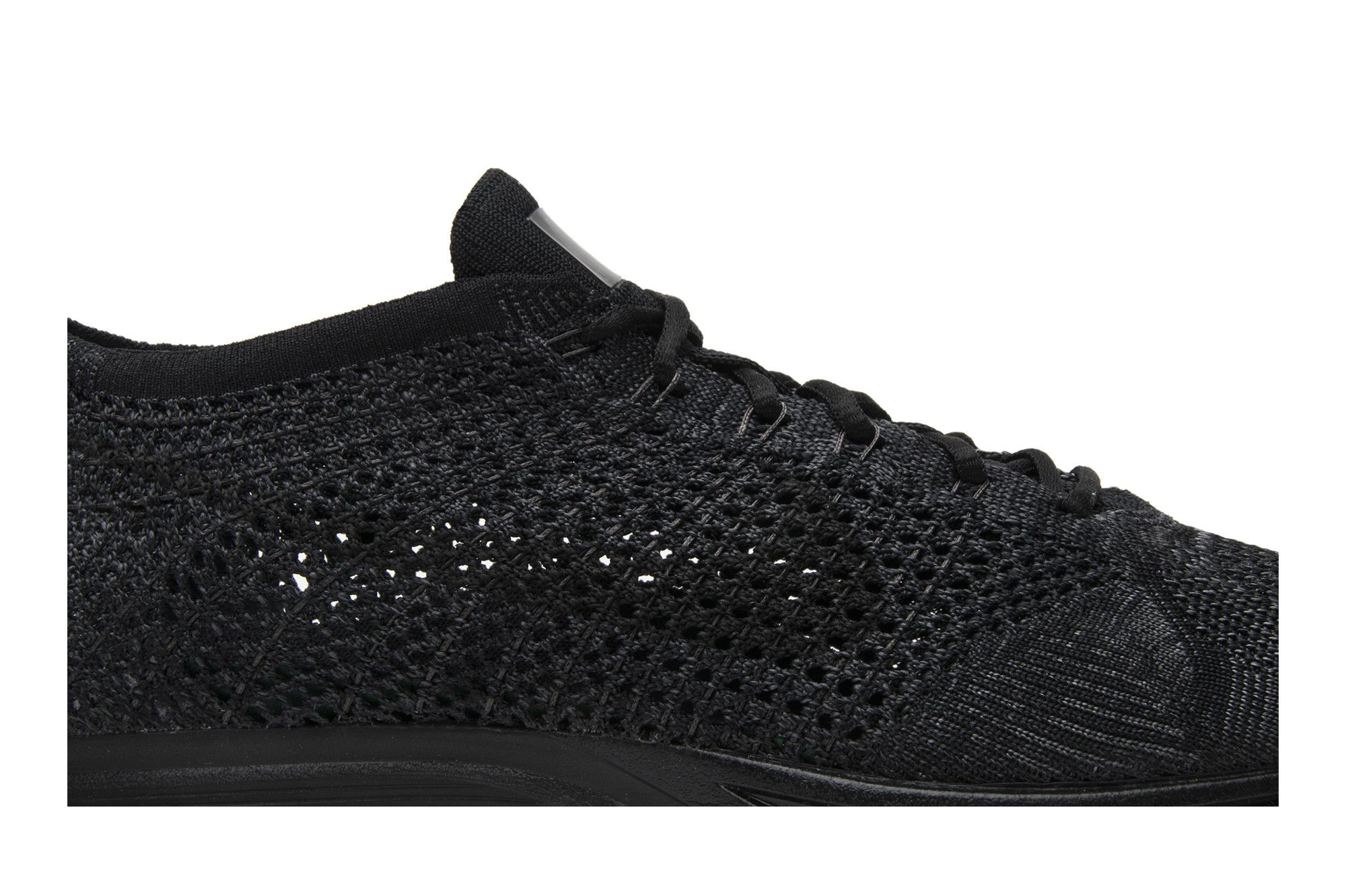 Nike flyknit racer triple black online