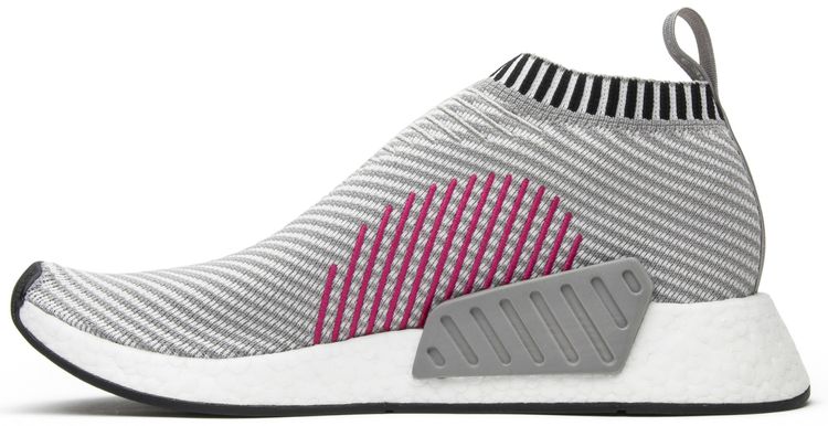 Adidas NMD CS2 Primeknit Dark Grey Shock Pink