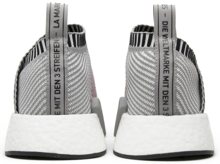 Adidas NMD CS2 Primeknit Dark Grey Shock Pink