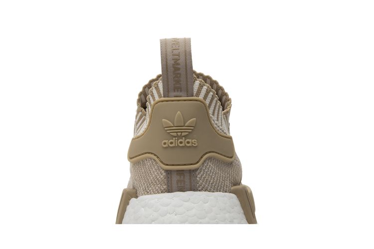 adidas gazelle silver green womens Adidas NMD R1 Primeknit Linen Pack Khaki NOIRFONCE Sneakers main image 0