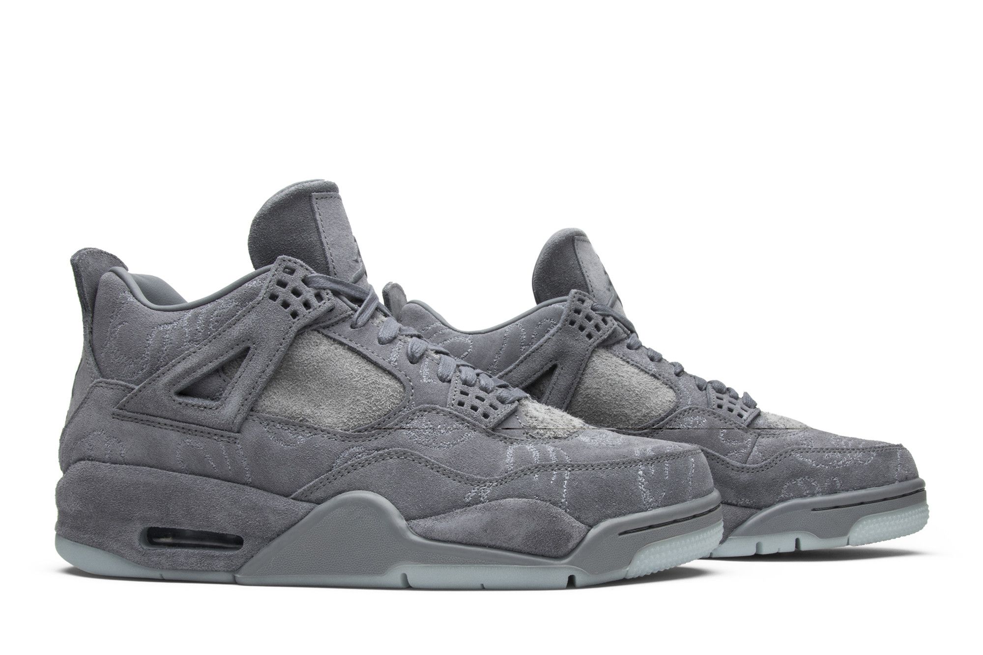 Buy KAWS x Air Jordan 4 Retro Cool Grey 930155 003 GOAT
