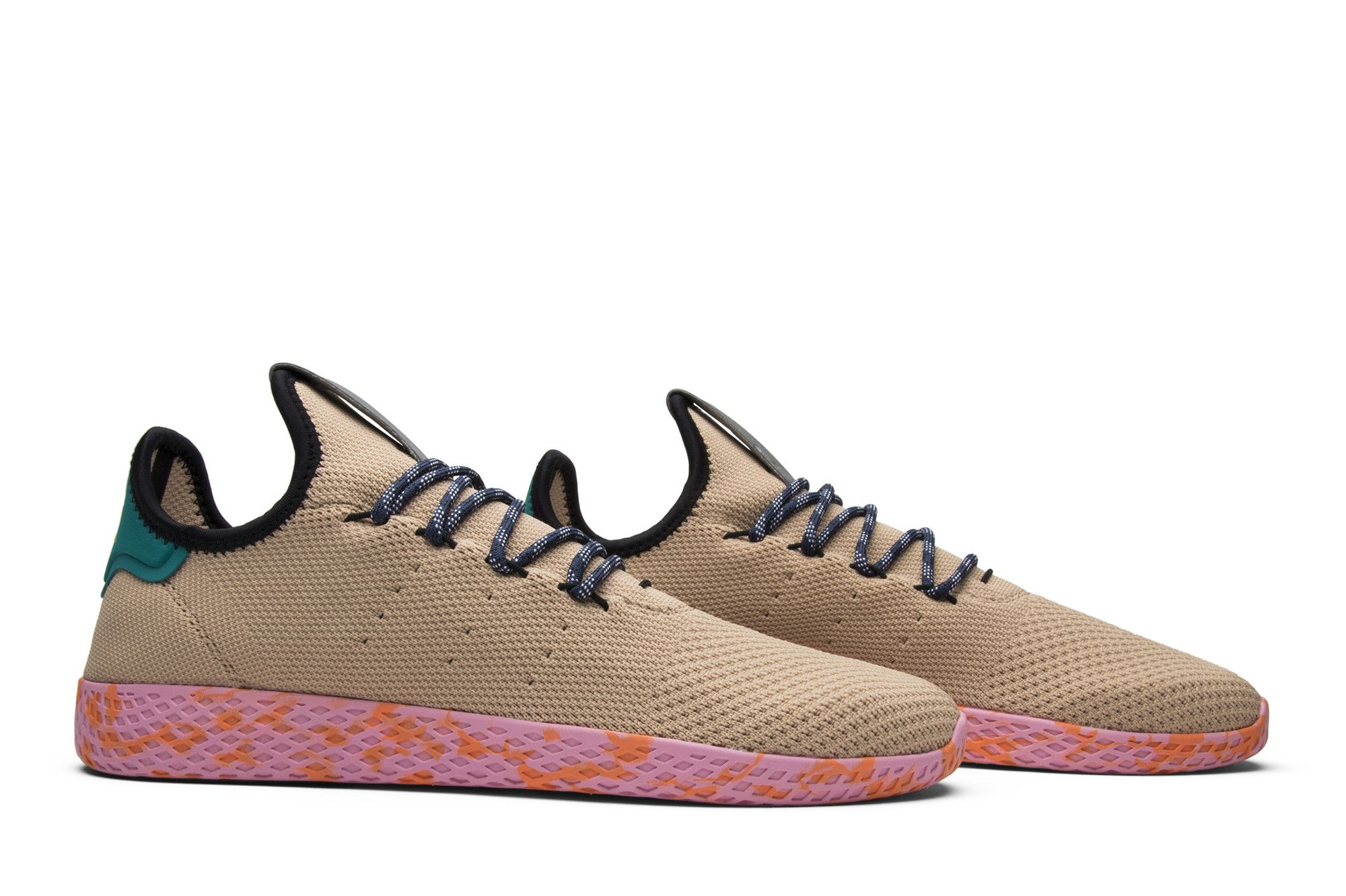 Adidas pharrell williams tennis hu white pink outlet