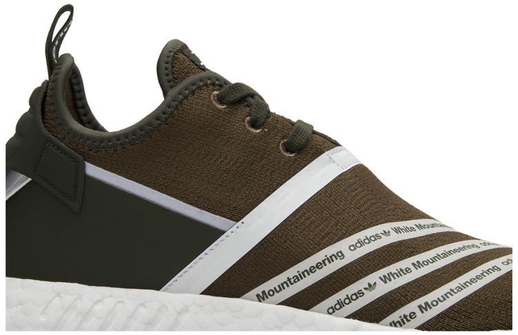 White Mountaineering x adidas NMD R2 Primeknit Olive
