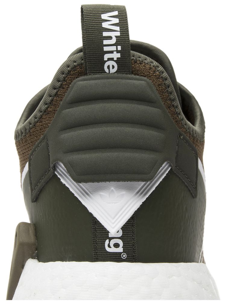 White Mountaineering x adidas NMD R2 Primeknit Olive