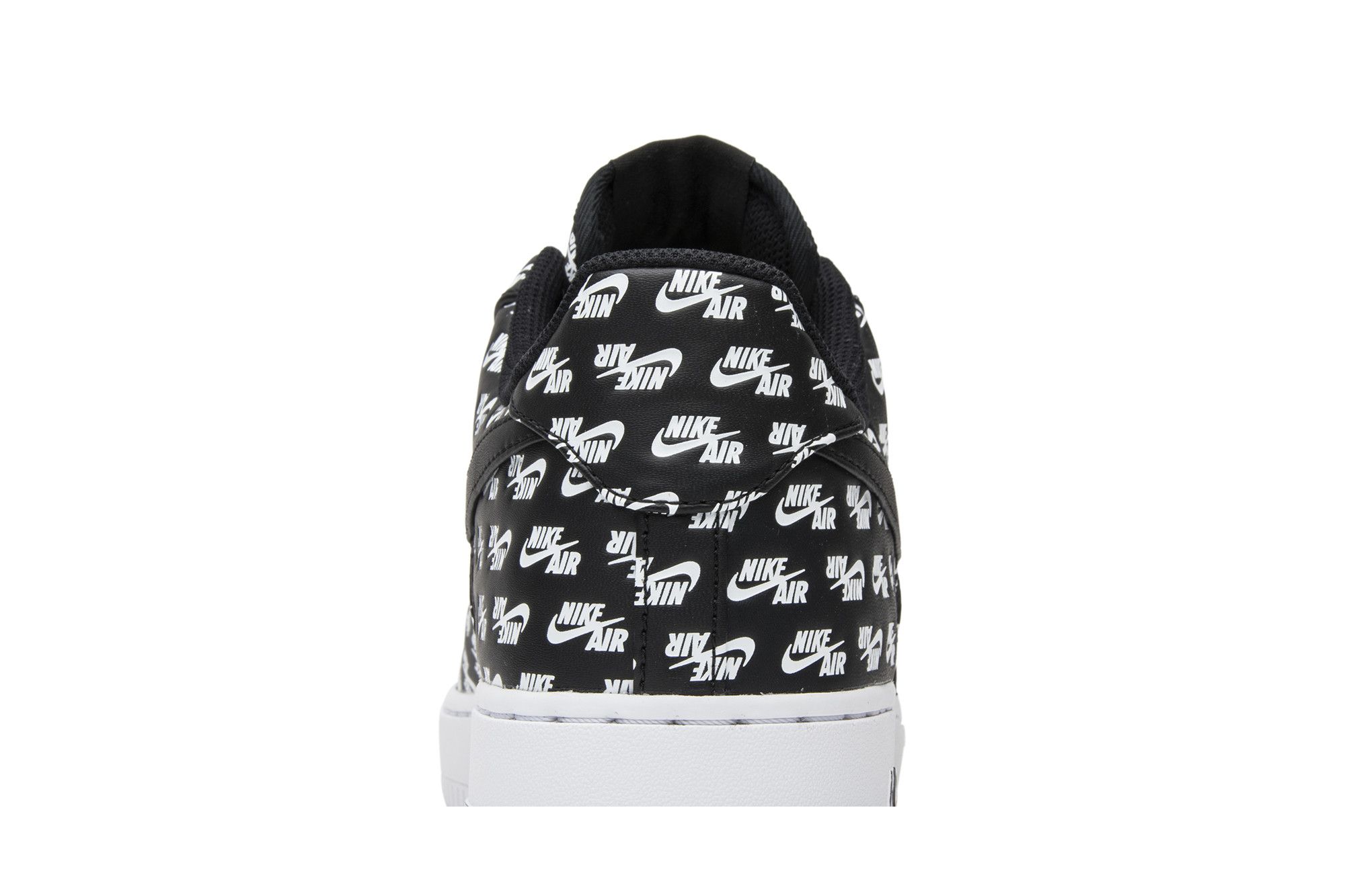 Achetez des Air Force 1 Low 07 QS All Over Logo Black AH8462 001 GOAT FR