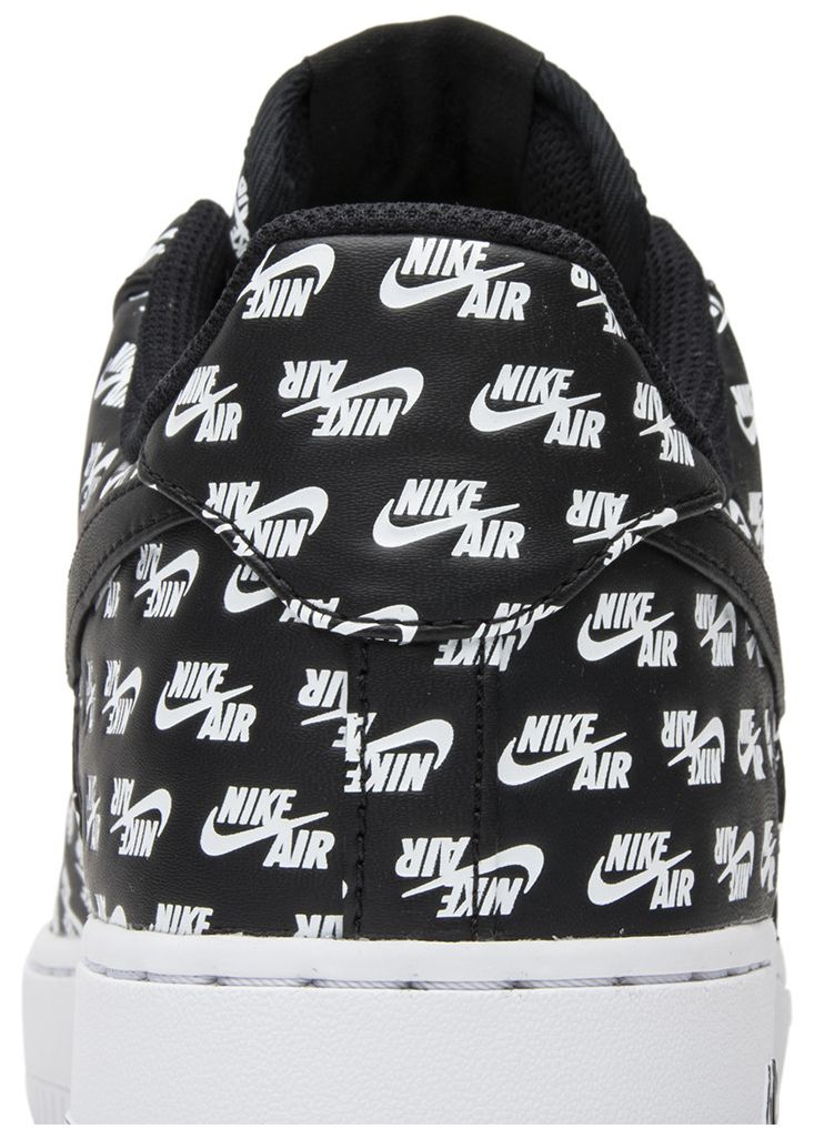 Nike Air Force 1 Low 07 QS All Over Logo Black