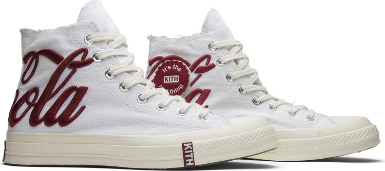 Kith x Coca Cola x Chuck 70 White Red