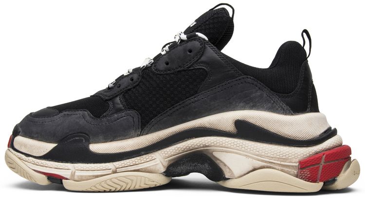 Balenciaga Triple S Sneaker Black Red