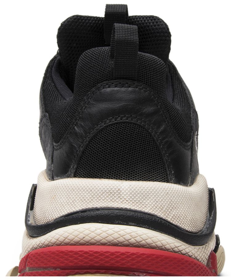 Balenciaga Triple S Sneaker Black Red