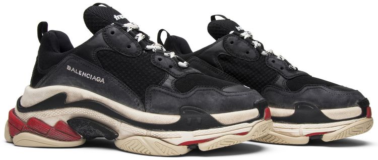 Balenciaga Triple S Sneaker Black Red