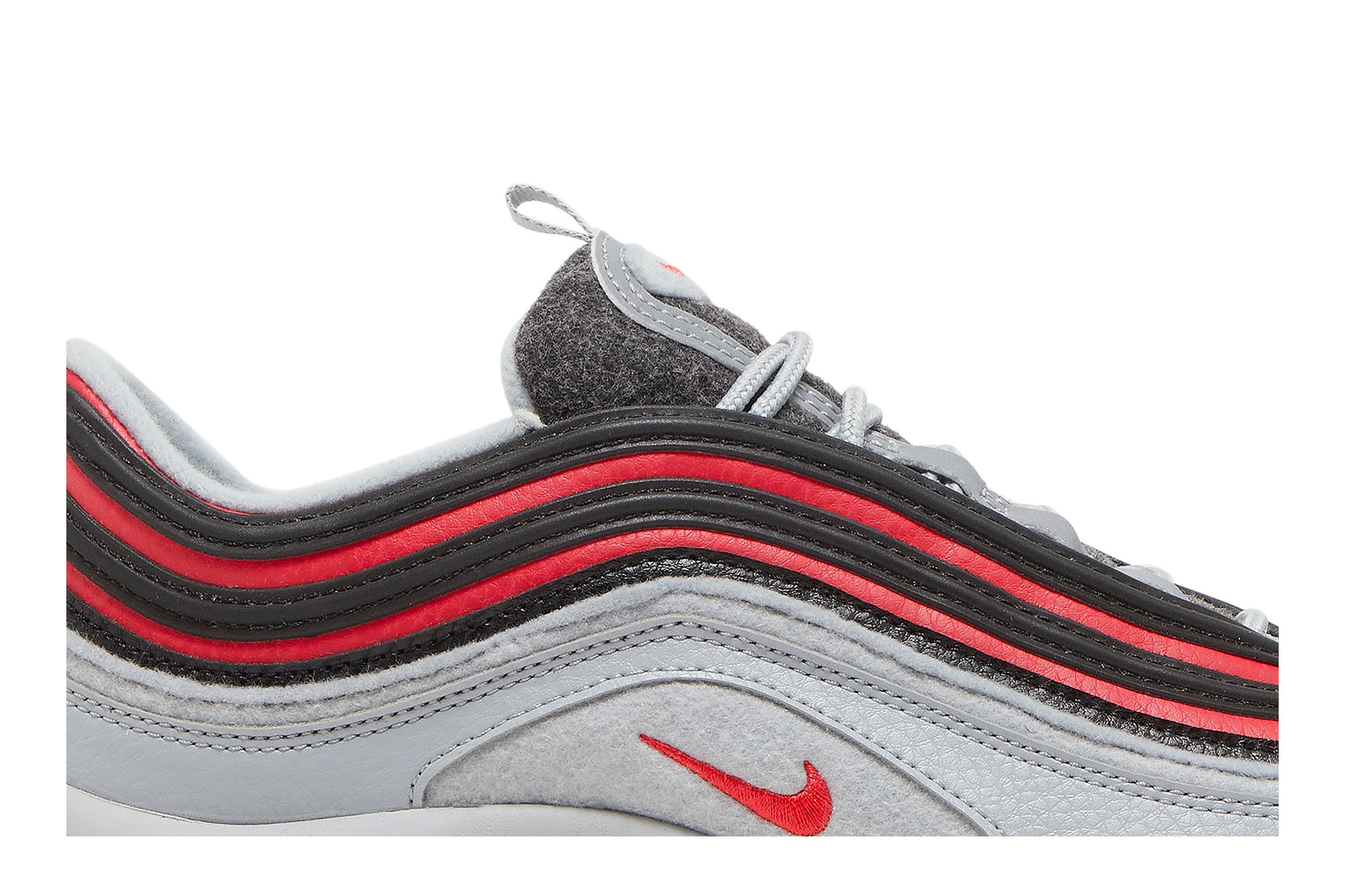 air max 97 grey white red