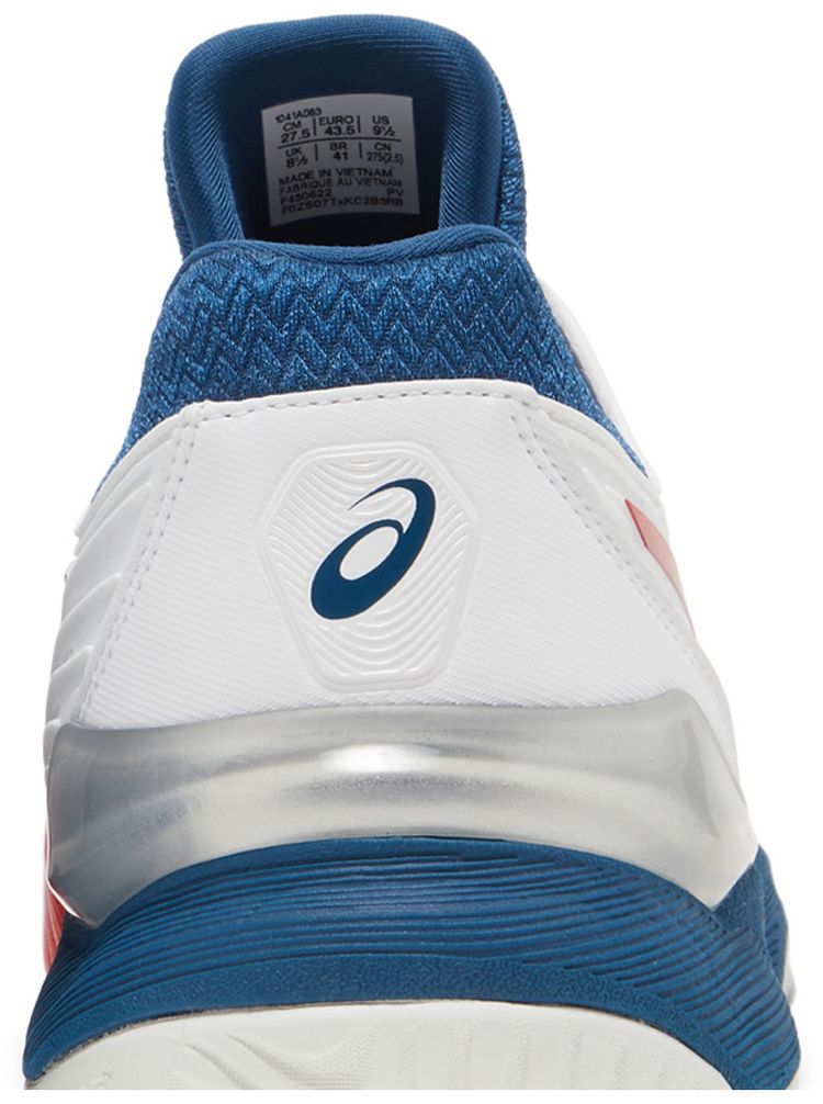 Asics Court FF 2 Novak White Mako Blue