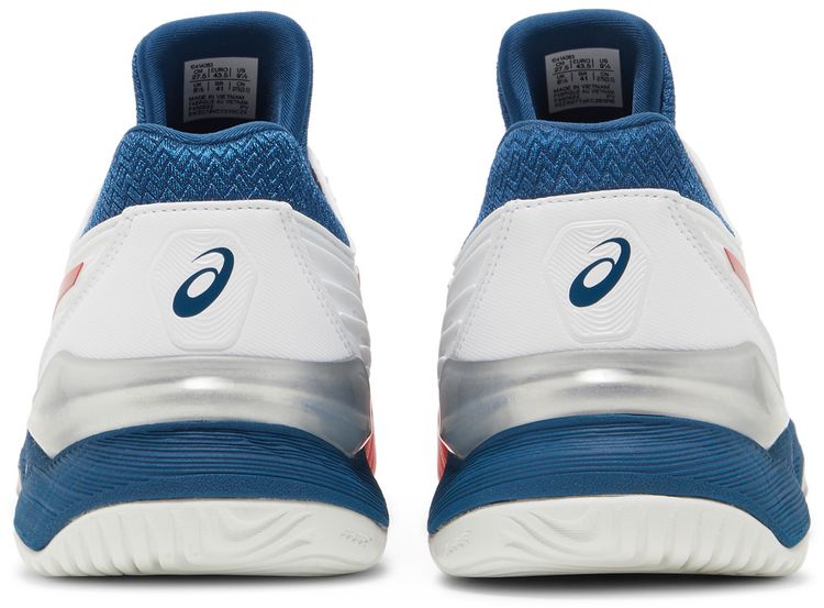 Asics Court FF 2 Novak White Mako Blue