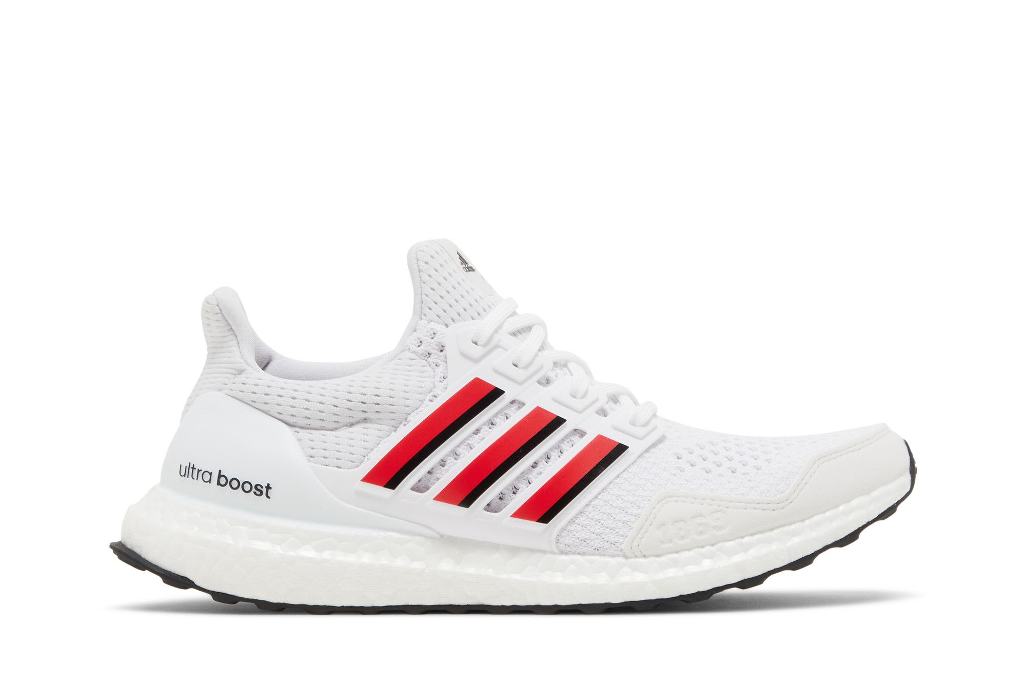 Ultra boost white red cheap