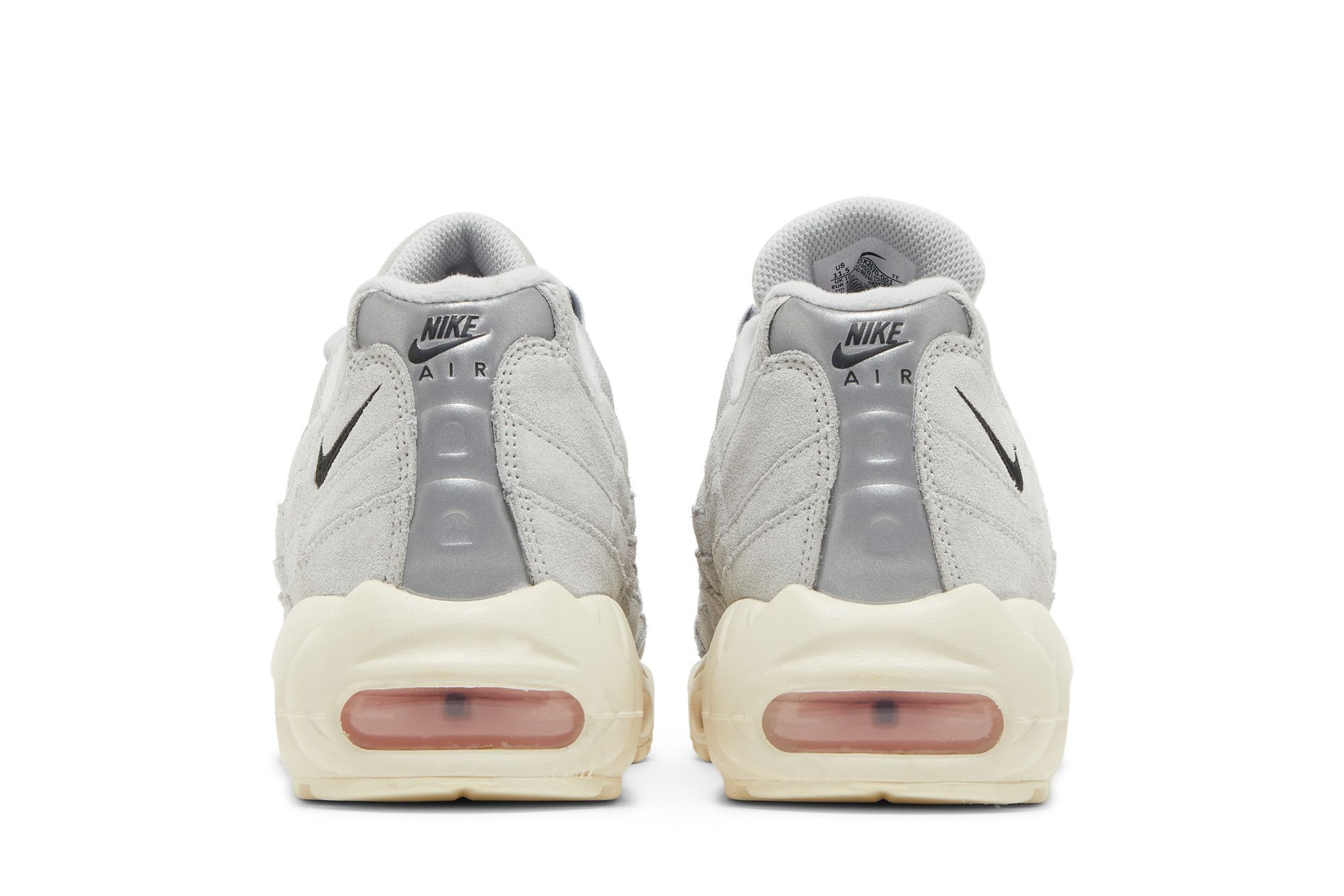 Size 11.0 Air Max 95 'Grey Fog Pink Foam'