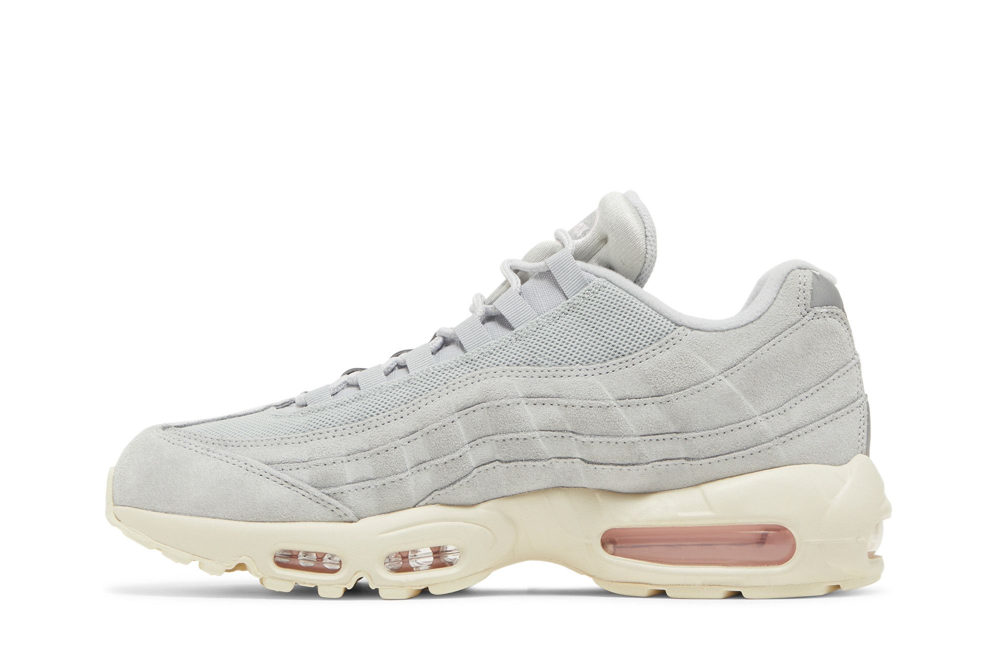 Buy Air Max 95 Grey Fog Pink Foam DX2670 001 GOAT