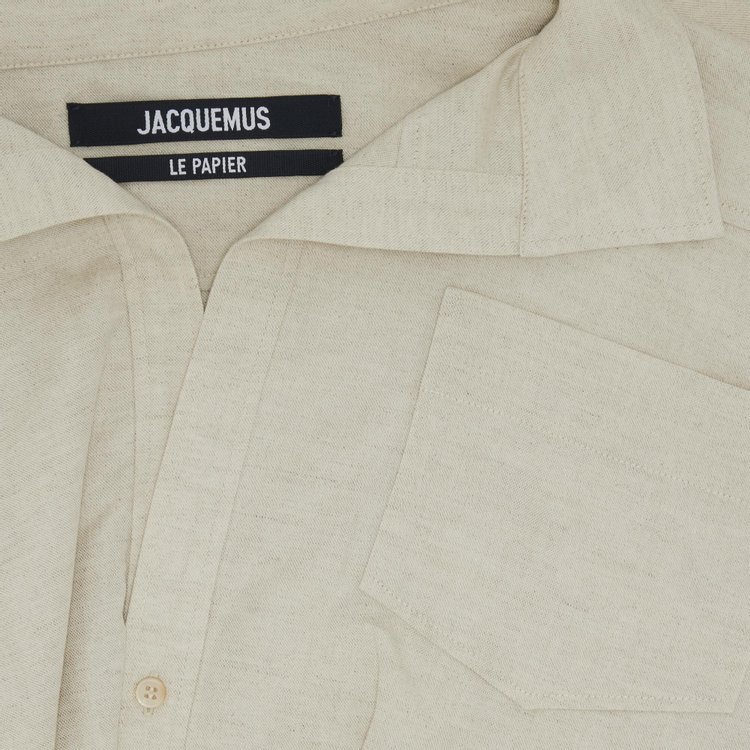 Jacquemus La Chemise Mejean Light Beige