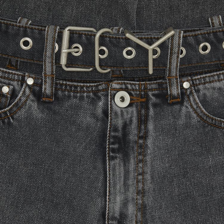 YProject Y Belt Jeans Grey