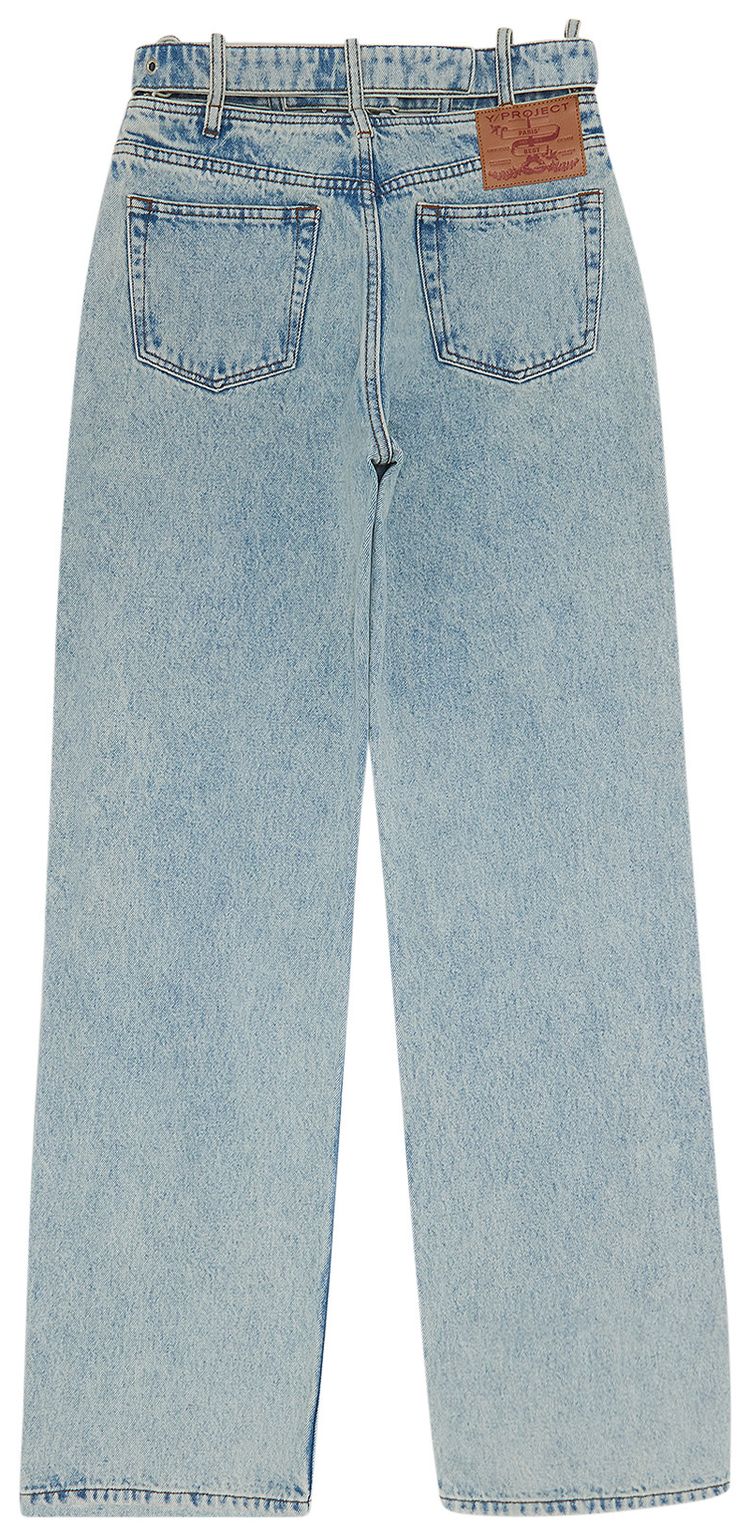 YProject Y Belt Jeans Ice Blue