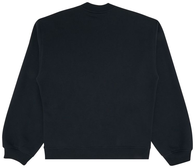 YProject Pinched Logo Sweatshirt Navy