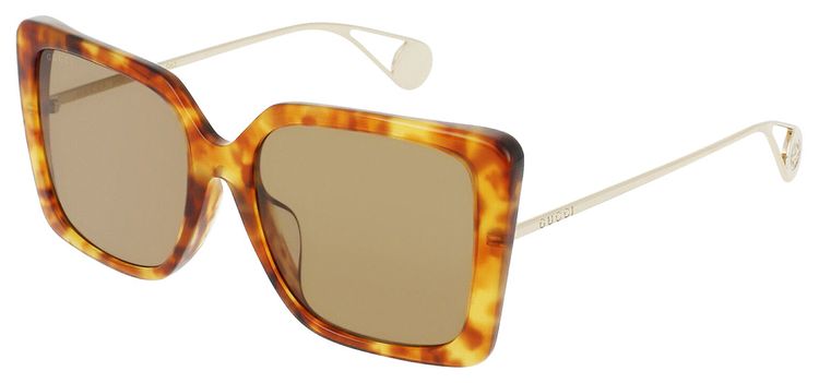 Gucci Round Frame Sunglasses Black