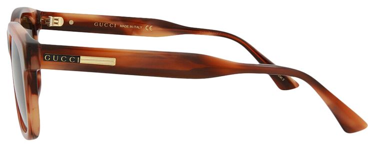 Gucci Square Frame Sunglasses Brown