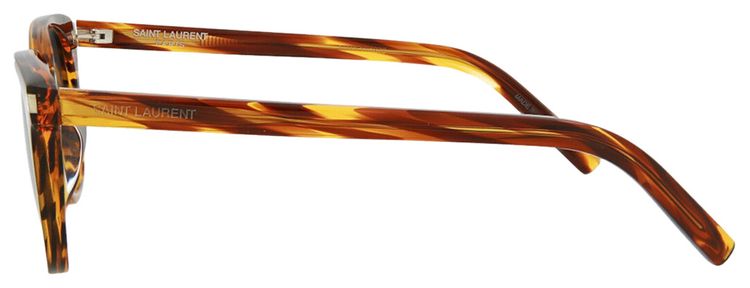 Saint Laurent Square Frame Sunglasses Brown