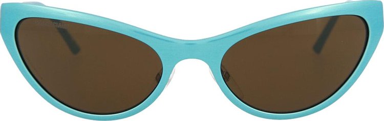 Balenciaga Cat Eye Frame Sunglasses 'Blue'