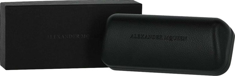 Alexander McQueen Rectangle Frame Sunglasses Multicolor