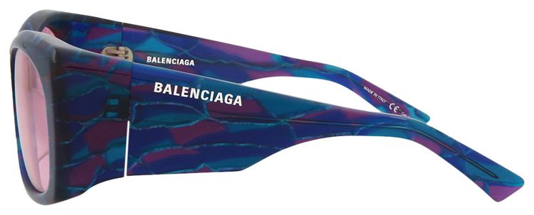 Balenciaga Aviator Sunglasses Multicolor