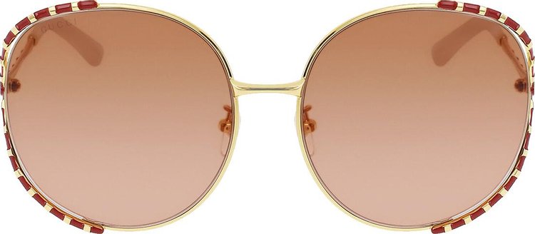 Gucci Round Frame Sunglasses 'Multicolor'