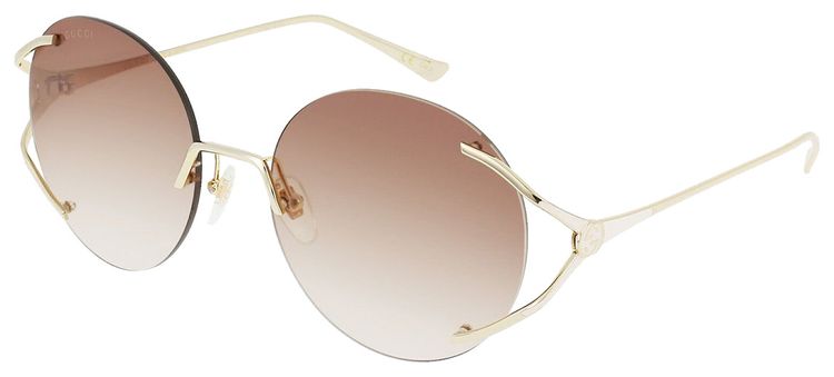 Gucci Round Frame Sunglasses Multicolor