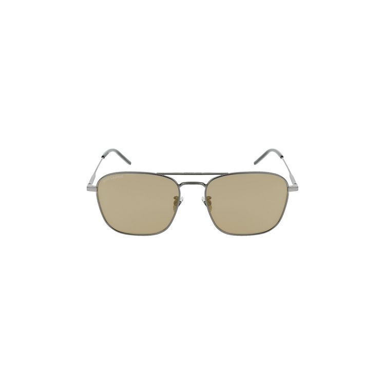Saint Laurent Aviator Sunglasses Brown