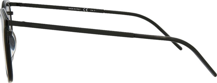 Saint Laurent Round Frame Sunglasses Black